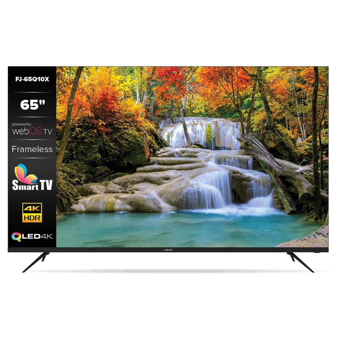 מסך 65" QLED סמארט 4K - מערכת הפעלה Webos כולל שלט מגיק — דגם FJ-65Q10X